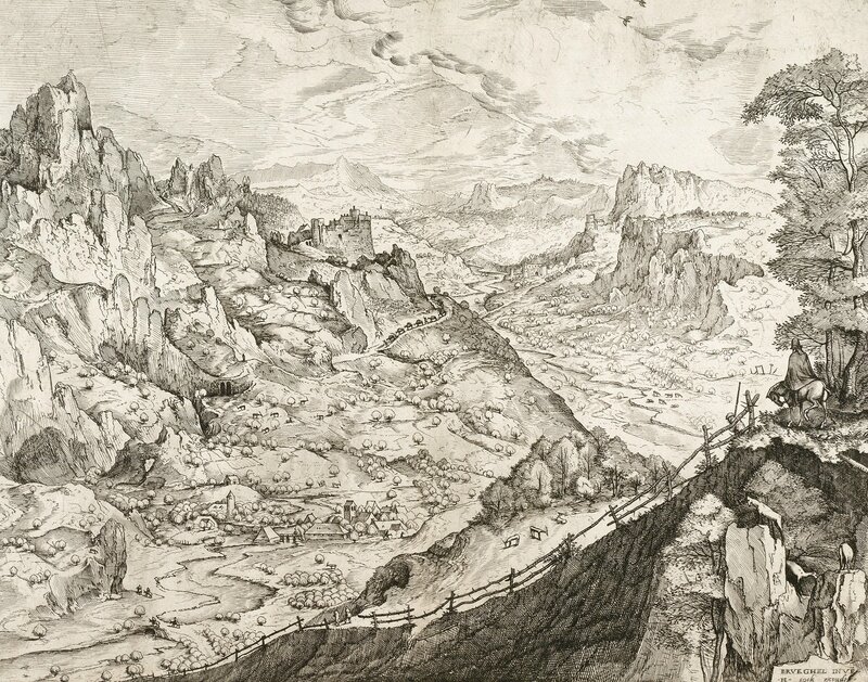 Large Alpine Landscape, 1555-1556