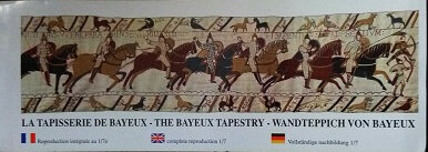 Complète reproduction de la tapisserie de Bayeux