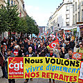 71 i - Amiens manifestation de Retraités