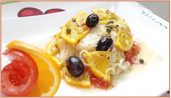 filet de julienne, tomate et agrume12 filet de julienne, tomate et agrume12