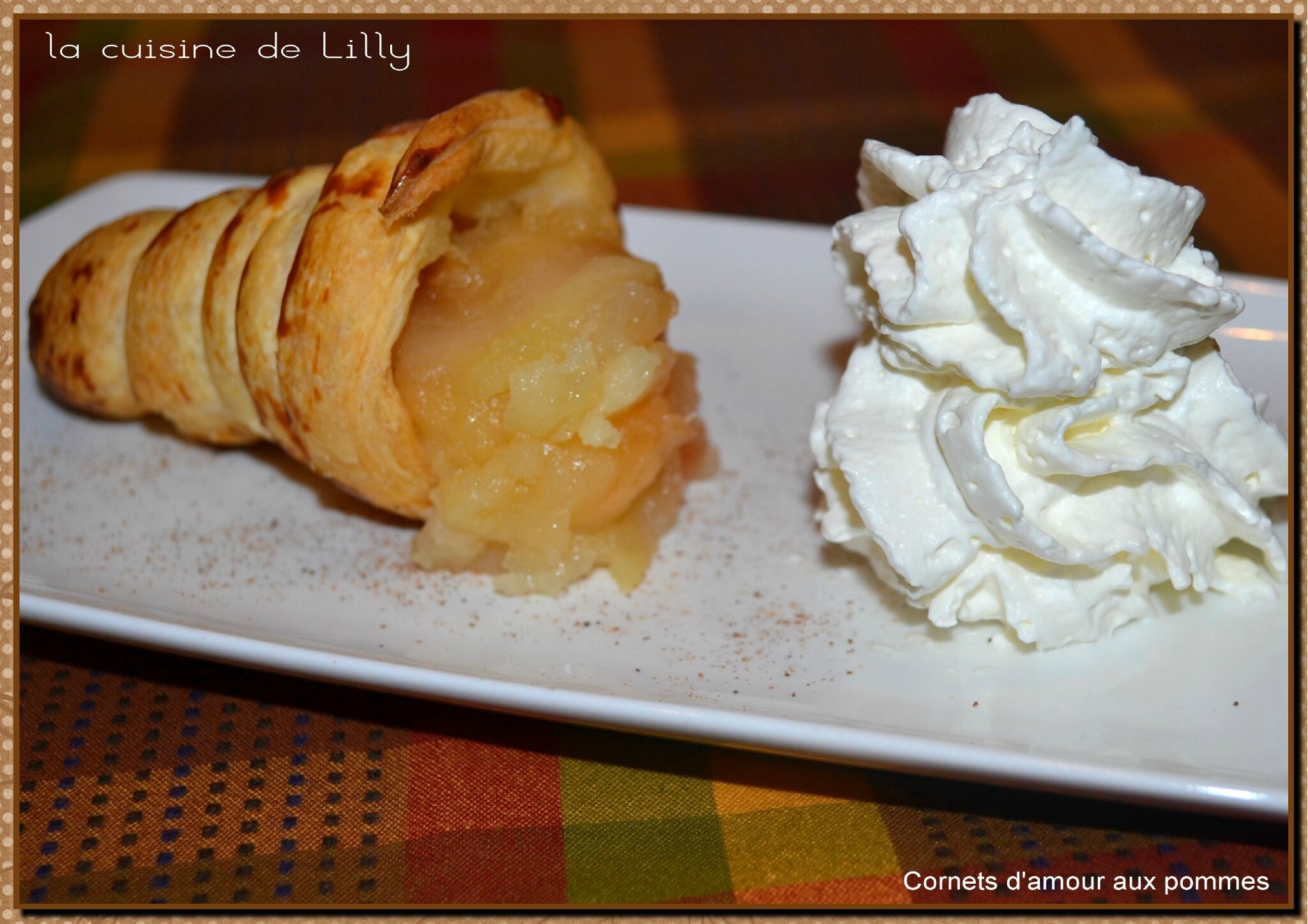 d'amour aux pommes La cuisine de Lilly