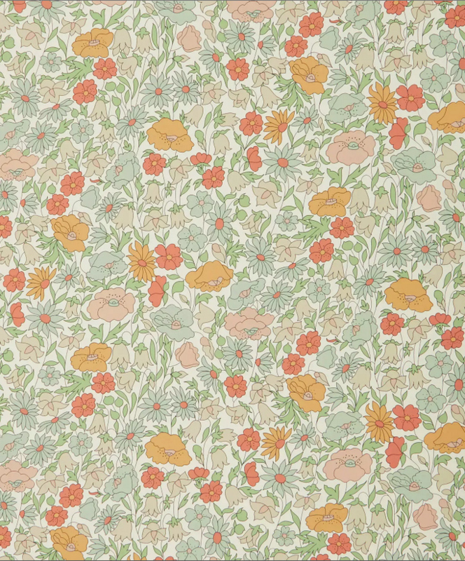 7 Poppy Meadowfield Lichen £170 for a 10m roll from Liberty