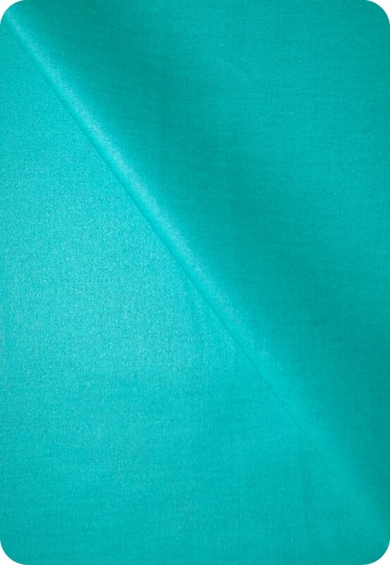 Tissu enduit bleu turquoise