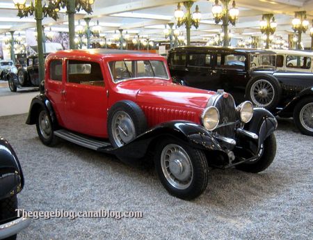 Bugatti type 49 berline de 1934 (Cité de l'Automobile Collection Schlumpf à Mulhouse) 01
