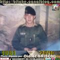 Bitche 1979 : la page du cuirassier didier grisoni 1979/80.