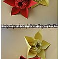 Fleur d'origami pour les enfants et ...