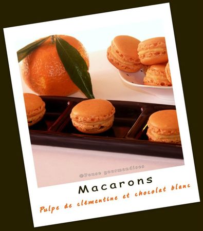 Macarons clémentine et chocolat blanc (19)