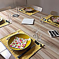 table pour M et M
