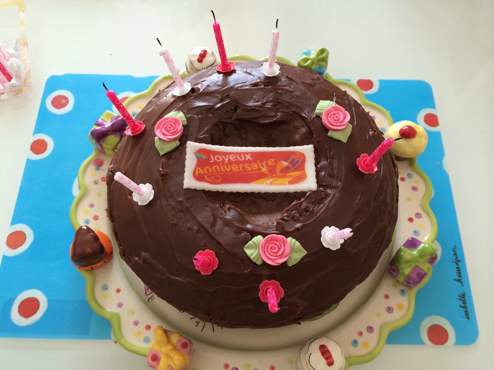 Gateau D Anniversaire Tout Chocolat Les Petites Recettes De Chimene Et Mamounette