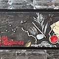 Curiosotés - multimatériaux- cadre argent- 20X50cm- (n°38 ND)