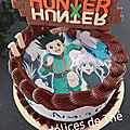 Gâteau manga, hunter