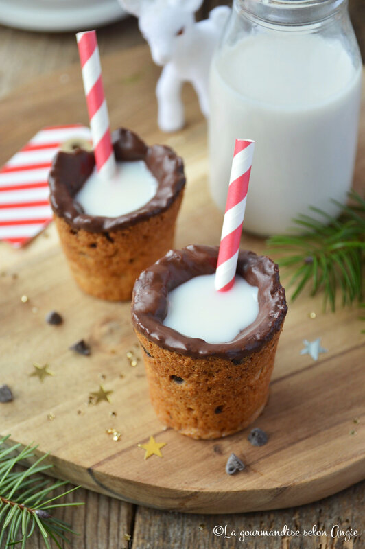vegan cookie shot chocolat noisettes - Noël végétalien