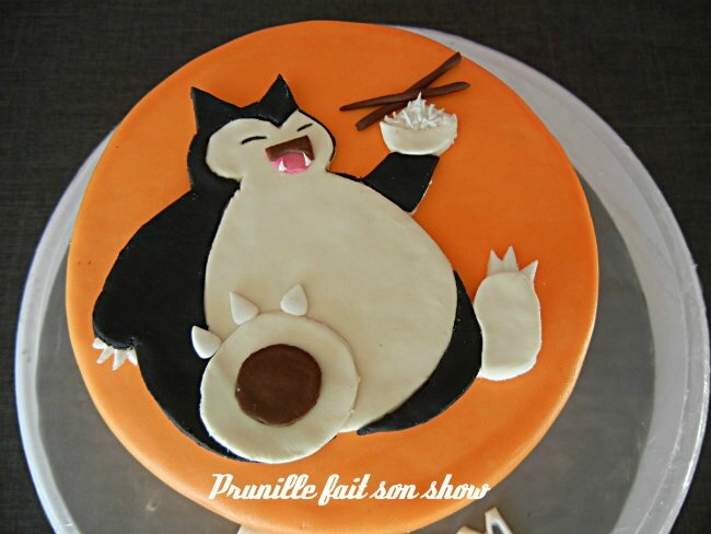 Gateau Pokemon Ronflex Et Son Bol De Riz Prunille Fait Son Show