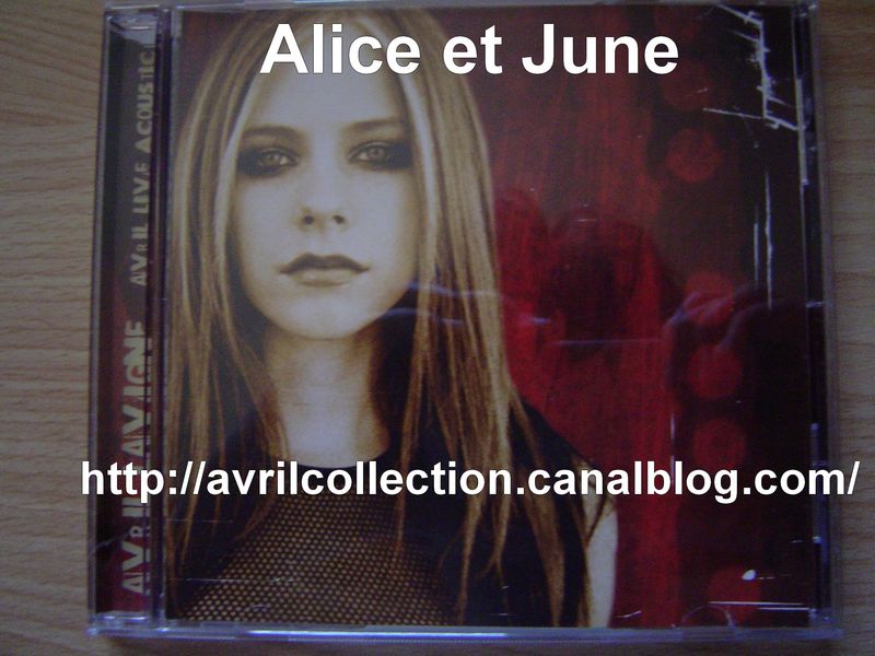 CD Avril Lavigne Live Acoustic (2004)