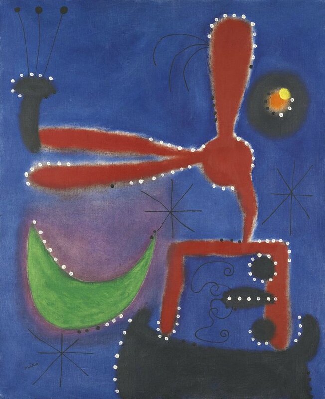 Joan Miró, Peinture, 1954