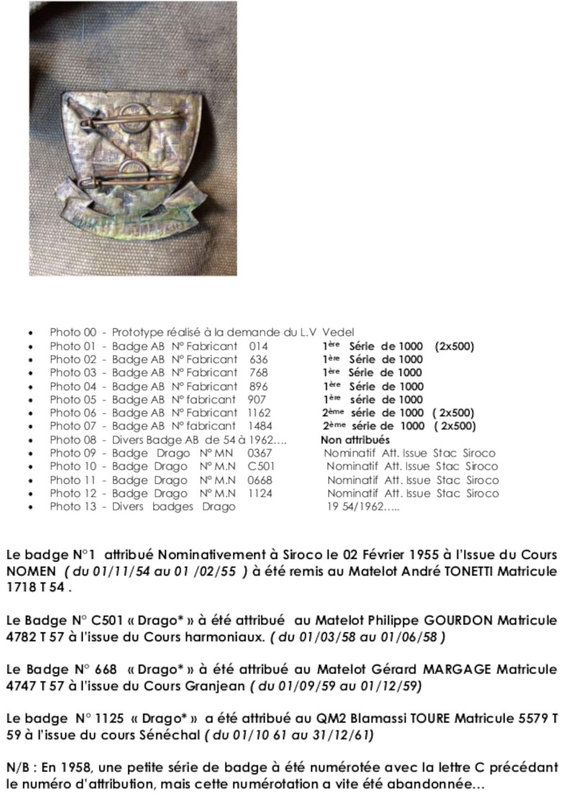 HISTORIQUE DU BADGE Cdo marine 10