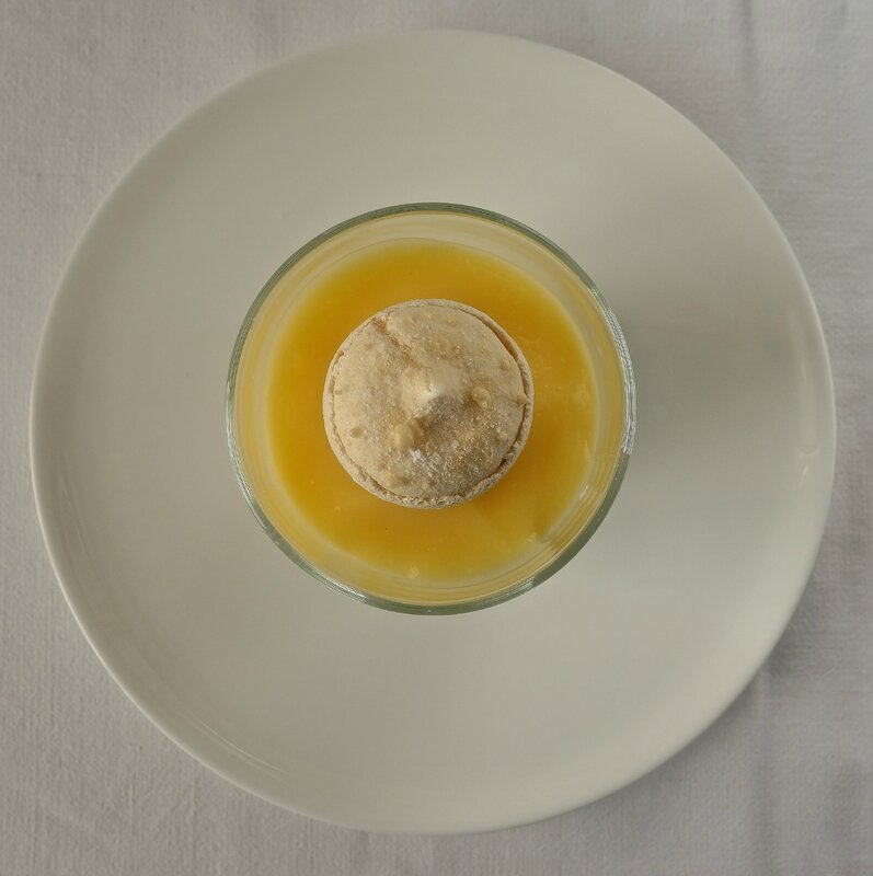 verrine improvisée au lemon-curd