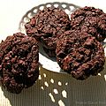 Cookies cacao pour cacaoliques irrécupérables