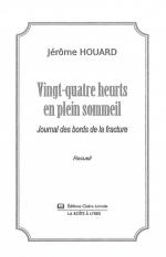 Couverture face Vingt Quatre Heurts en plein Sommeil