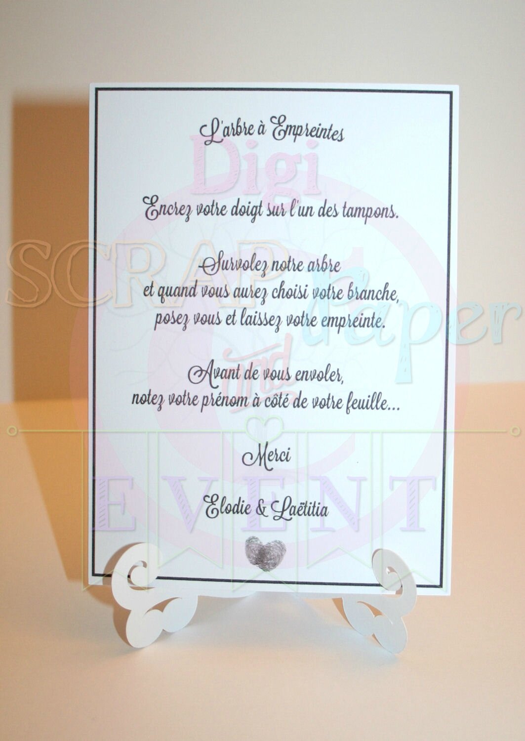 Arbre A Empreinte Sur Toile Arbre