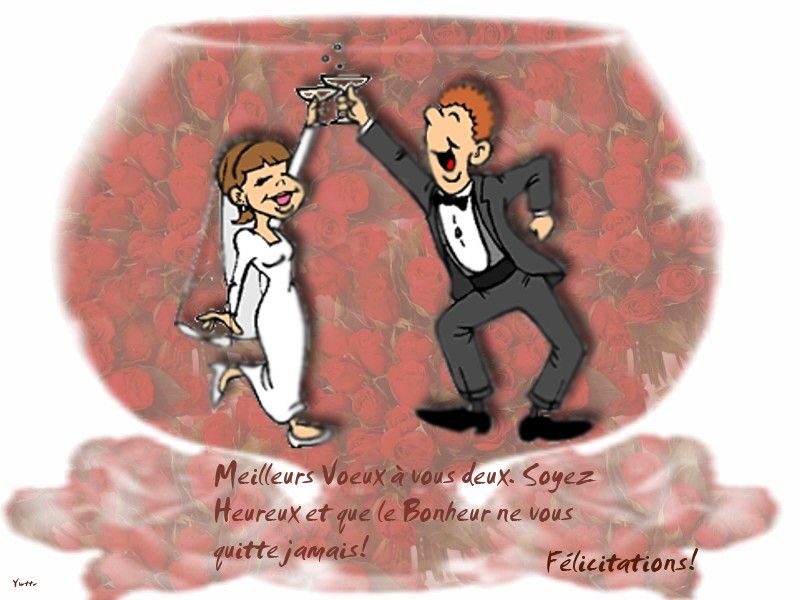 MES CARTES FELICITATIONS DE MARIAGE - creationsy