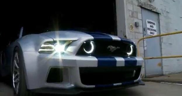 Et voici la belle Mustang de Need For Speed