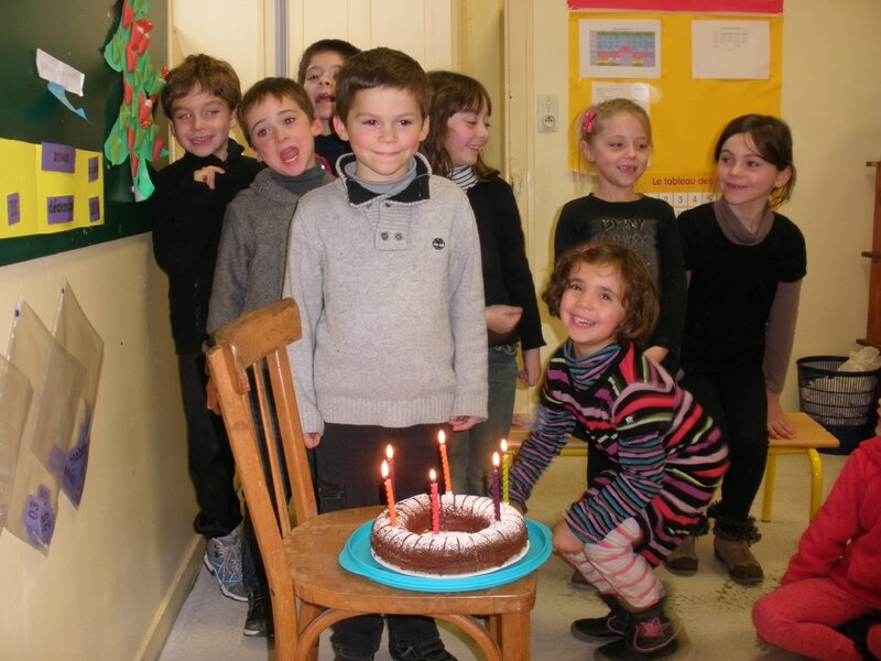 Joyeux Anniversaire Nathanael On S En Va A L Ecole