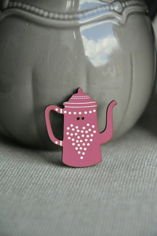 cafetière rose