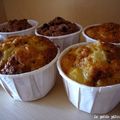 Muffins poire chocolat