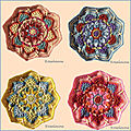 Persian tiles eastern jewels: 4 nouveaux octogones