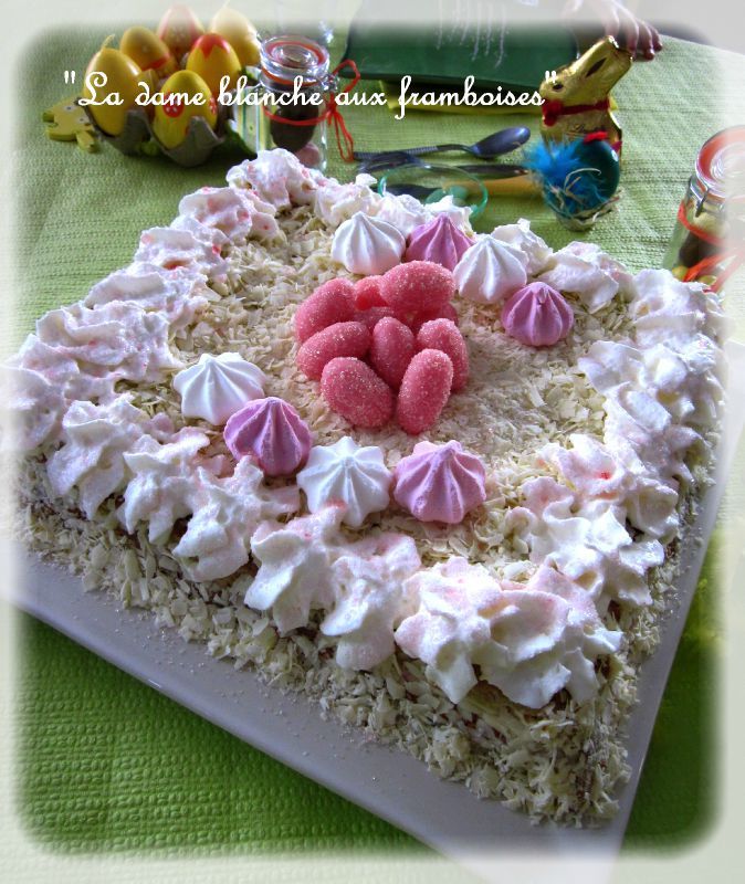 La Dame Blanche Aux Framboises Lili Et Ses Ptits Plats