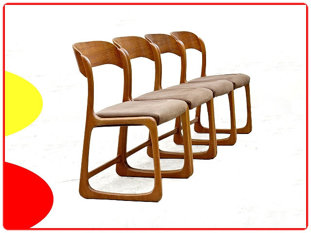 Chaises Baumann traineaux