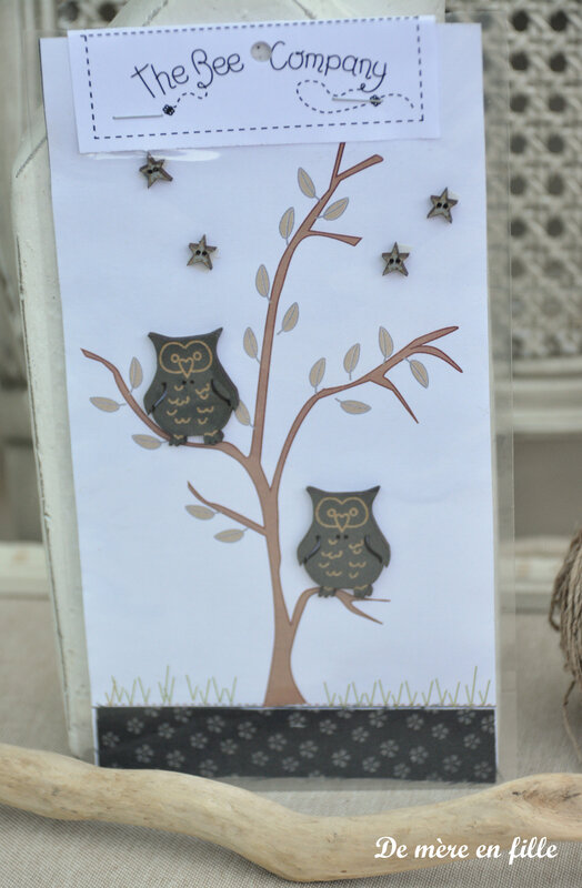 hibou et étoiles TB5P