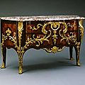 Shop of charles cressent, paris, france. commode (chest of drawers), 1745-1749