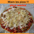 Attention attention la pizza marina est là !!