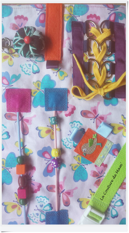 Couverture fidget pour Sylvie