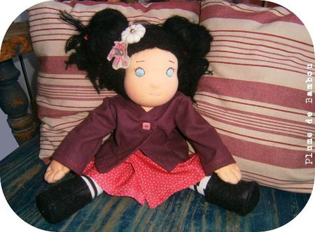 Elsa sur le fauteuil