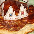 Galette des rois pralinoise et amandes