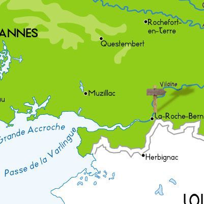 LA ROCHE BERNARD -circuit 2 - Mes Randonnées Pédestres en Bretagne ...