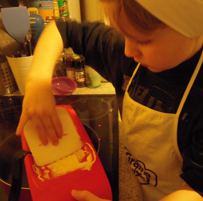 SPÄTZLES AUX ÉPINARDS...ou comment faire manger des légumes aux enfants