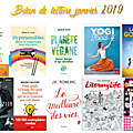 Bilan de lecture janvier 2019 + nouveautés feel good