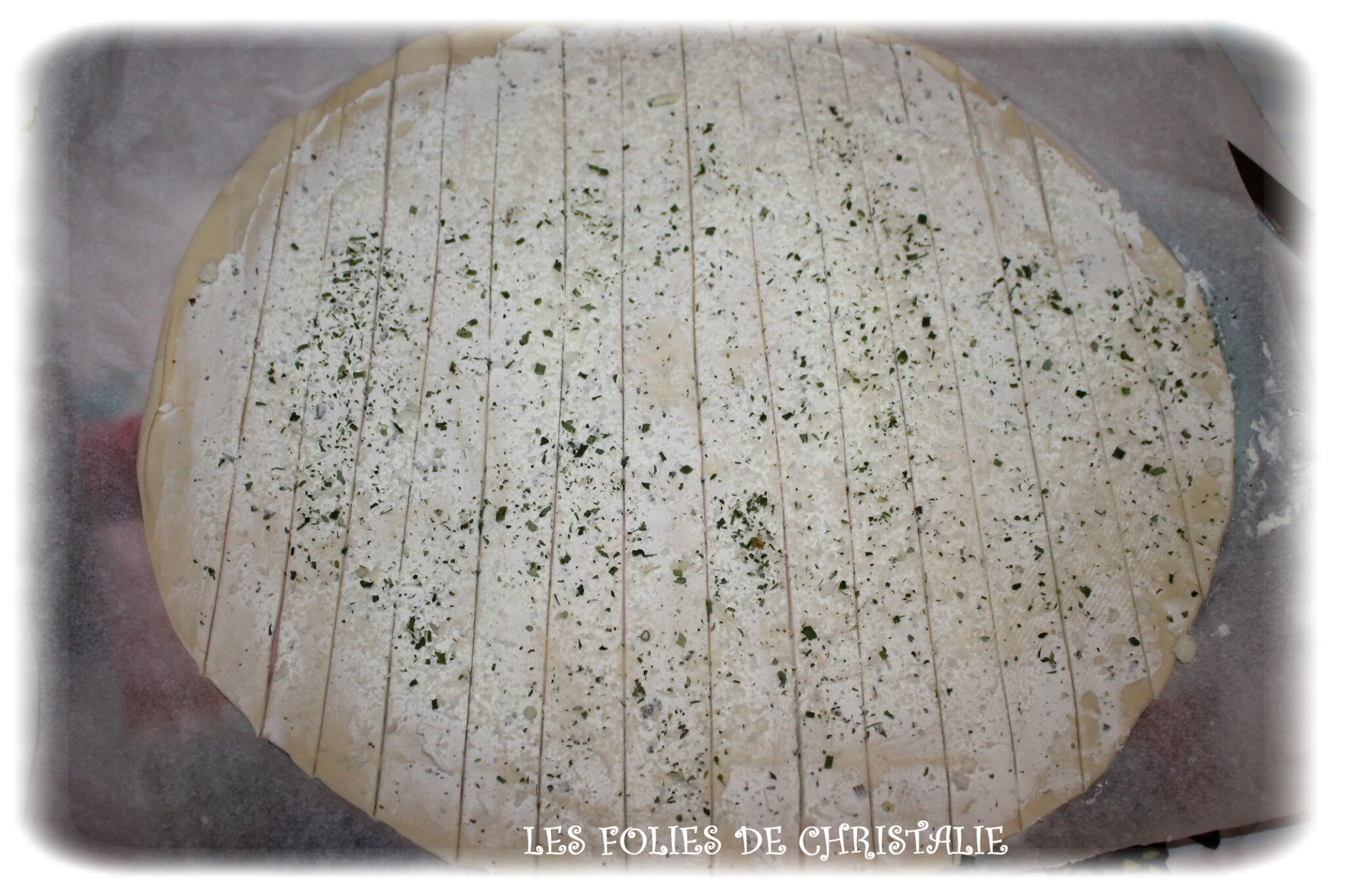 Feuilletés ail et fines herbes Les folies de Christalie ou quand la cuisine devient passion