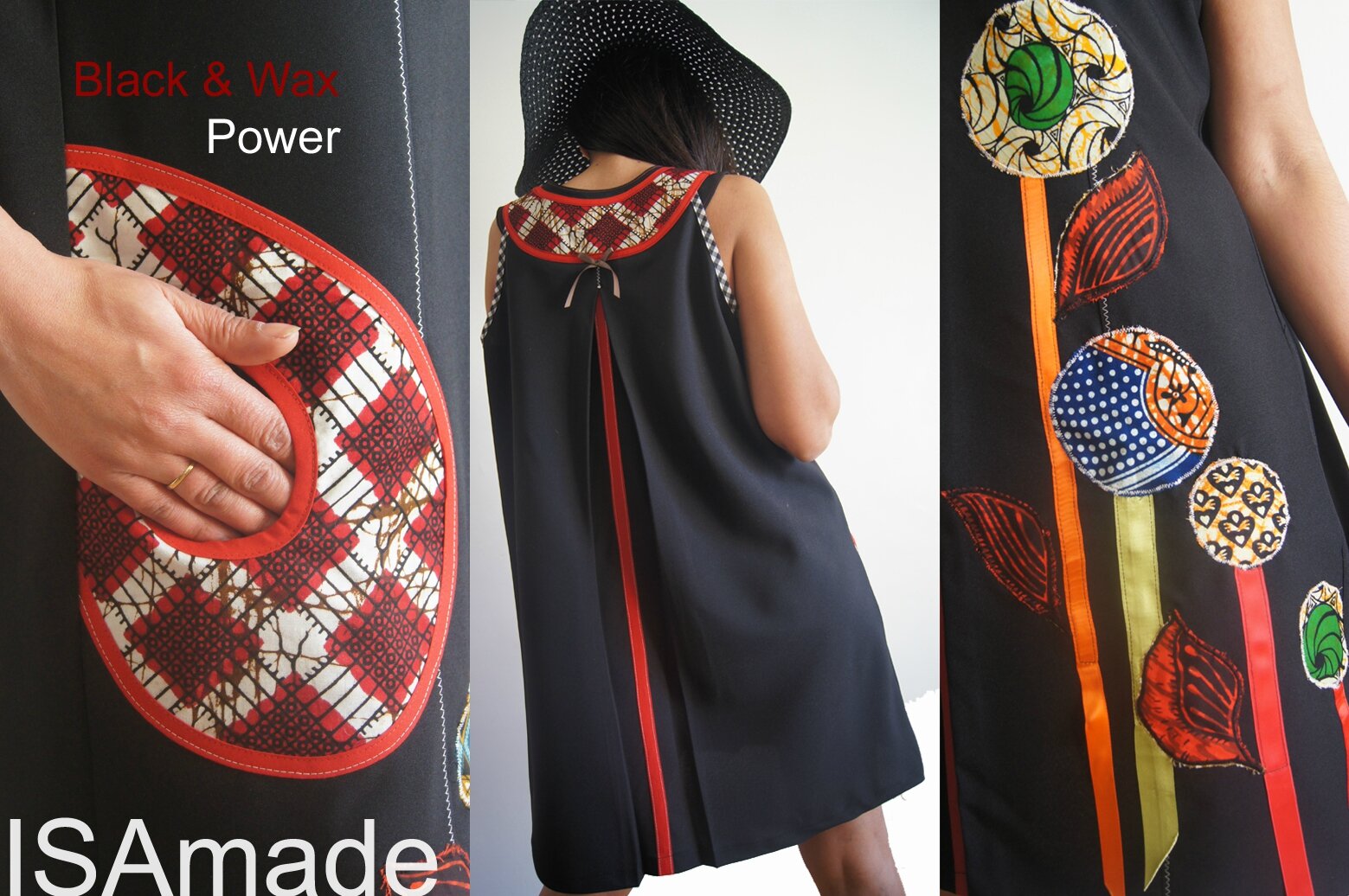 Robe trapèze Black & Wax Power