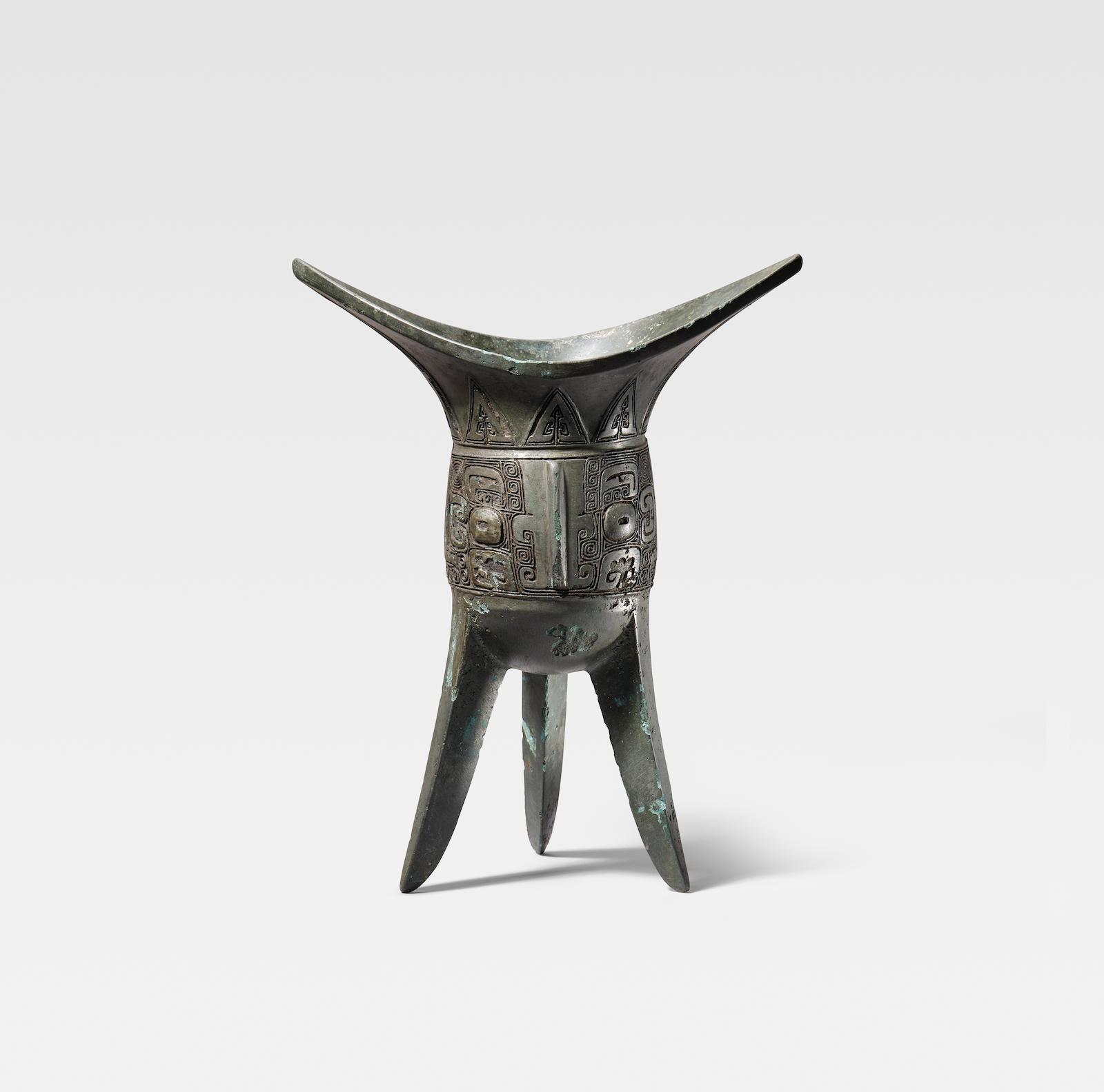 Wine Warmer (Jiao), China, Shang dynasty (ca. 1600–1046 BCE)