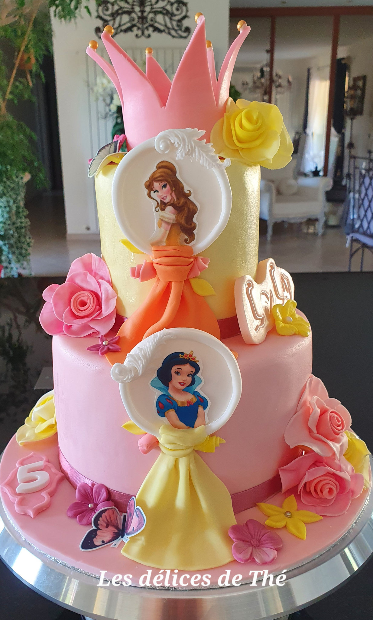 Décoration De Gâteau D'anniversaire Pour Fille, Jolie Décoration