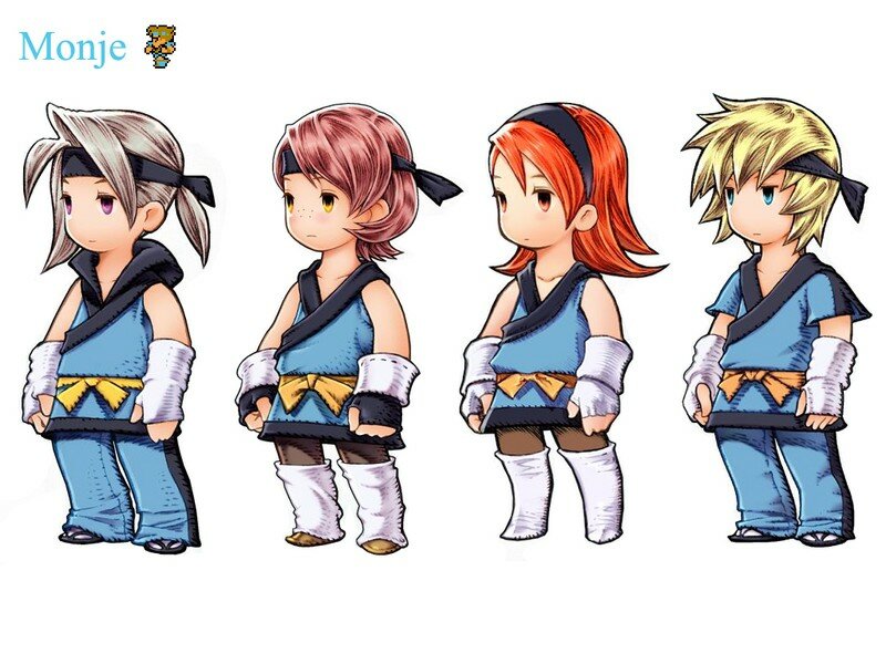final fantasy iii psp monk or warrior final fantasy iii psp monk or warrior
