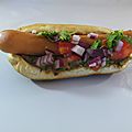 Hot-dog à la mexicaine