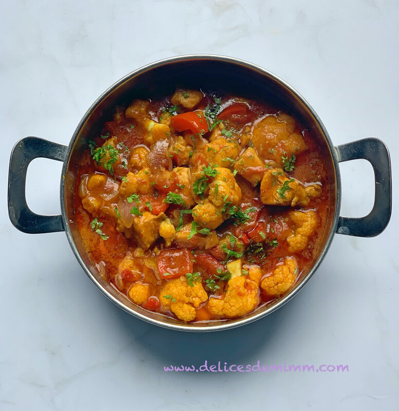 Curry de Madras au poulet 5