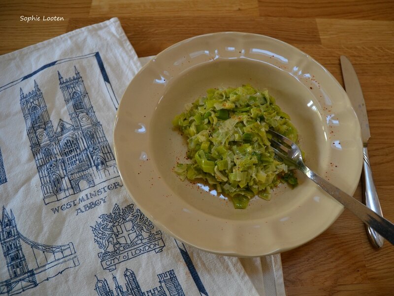 Fondue de poireaux Un Livre Gourmand