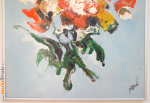 Tableau-peinture-PIERRE-PIGET-Fleurs-7-muluBrok-Brocante